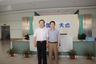 2012年，時(shí)任浙江省委副書記、省長(zhǎng)夏寶龍視察天通
